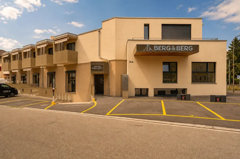 Berg & Berg Apartments Bad Zurzach, Ansicht von der Strasse