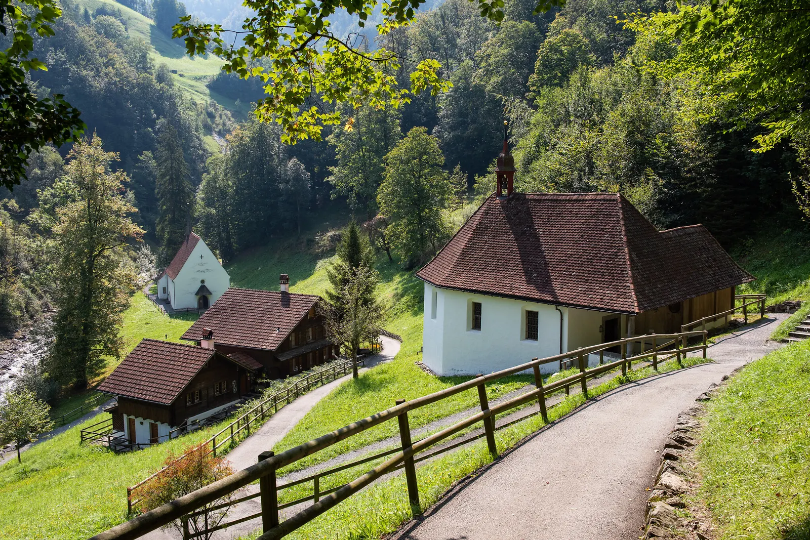 Die Kapellen im Ranft bei Flüeli-Ranft, Wirkungsstätte von Bruder Klaus